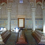 Tombs in the Hall of the Twelve Columns at the Saadian Tombs